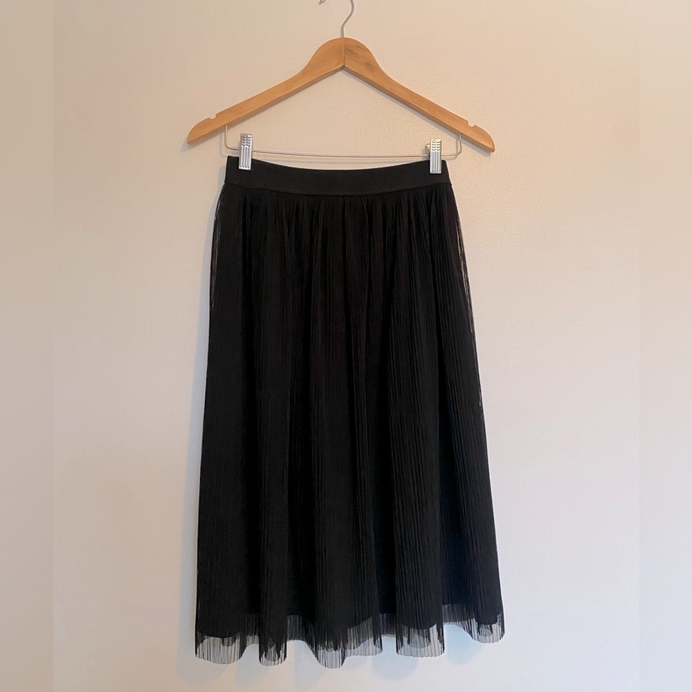 BCBG Black Crinoline Party Skirt